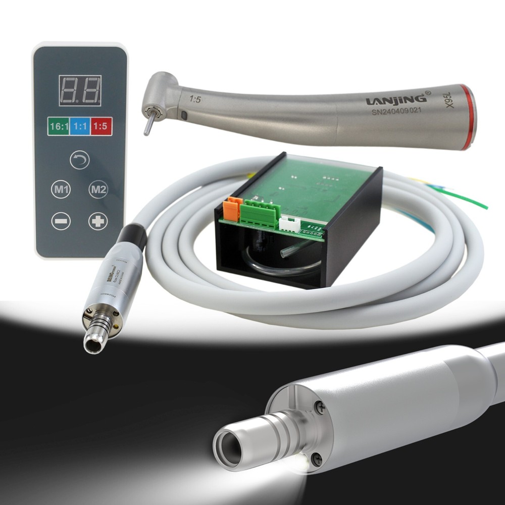 BEING Brushless LED Motor Electric Handpiece 1:5 Contra Angle Ti-MAX NSK X95L