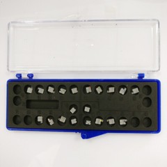 Easyinsmile Dental Ceramic Orthodontic Brackets Clear Roth/MBT 022 20pcs/kit