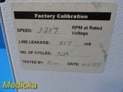 Drucker 614B Quest Laboratory Centrifuge W/ 6-Place Fixed-Angle Rotor ~ 38028