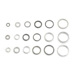 450Pcs/Set Oil Drain Plug Crush Gaskets Washer Sealing O-Ring Assortment Kit NEW