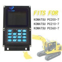 PC160LC-7 PC180-7 PC220-7 PC200-7 Monitor 7835-12-1010 7835-12-1009 For Komatsu