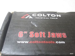 1 Set Colton Flat Gibraltar Steel Vise Jaws for 6″ Vises, 6-1/8″ L x 2″ H x 1″ W