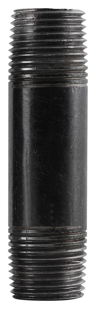 Ace 587-001AH Steel Black Nipple 1-1/2 in. MPT x 6 L in.