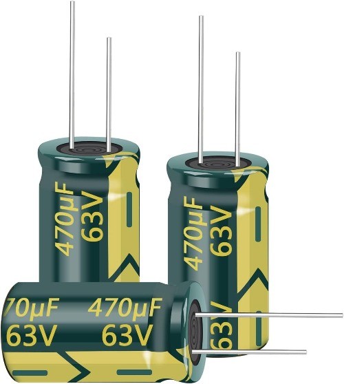 20pcs 63V 470UF 10x20mm High Frequency Aluminum Electrolytic Capacitor TV LCD