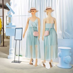 68.9” Full Body Female Mannequin Realistic Display Dress Body Form Show Model