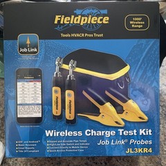 Fieldpiece Job Link Probes Wireless Charge Test Kit – JL3KR4