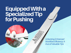 Orthodontic Bracket Placing Tweezer Set of 4 ARTMAN