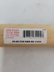 Garland USA 31004 Split Head Hammer 2″ Rawhide Face Size 4