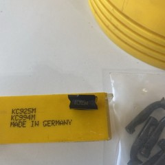 Kennametal 4” Dia Indexable Facemill # 100B08RP70SP12C2WUFP w/ 9 inserts