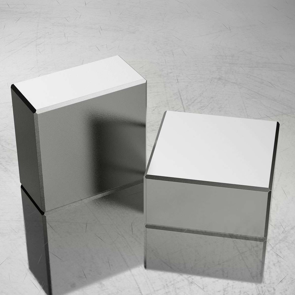1/2Pcs Super Strong Large Rare Earth Neodymium Magnet Blocks Squares 40x40x20mm