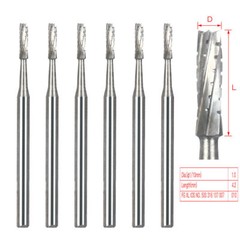 Dental FG 557 SL Surgical Carbide Burs Friction Grip FGOS XL 557 25mm
