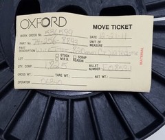 Oxford Superconducting Technology Niobium Superconducting Wire PN: 74-256-8893
