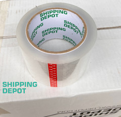 Shipping Depot Carton Box Sealing Clear Packing Tape 3″ x 110 Yds up tp 96 Rolls
