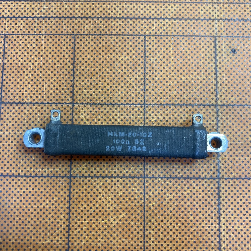 Resistor 100 Ohms 20 Watts 5% DALE (20) Pieces HLM-20-10Z