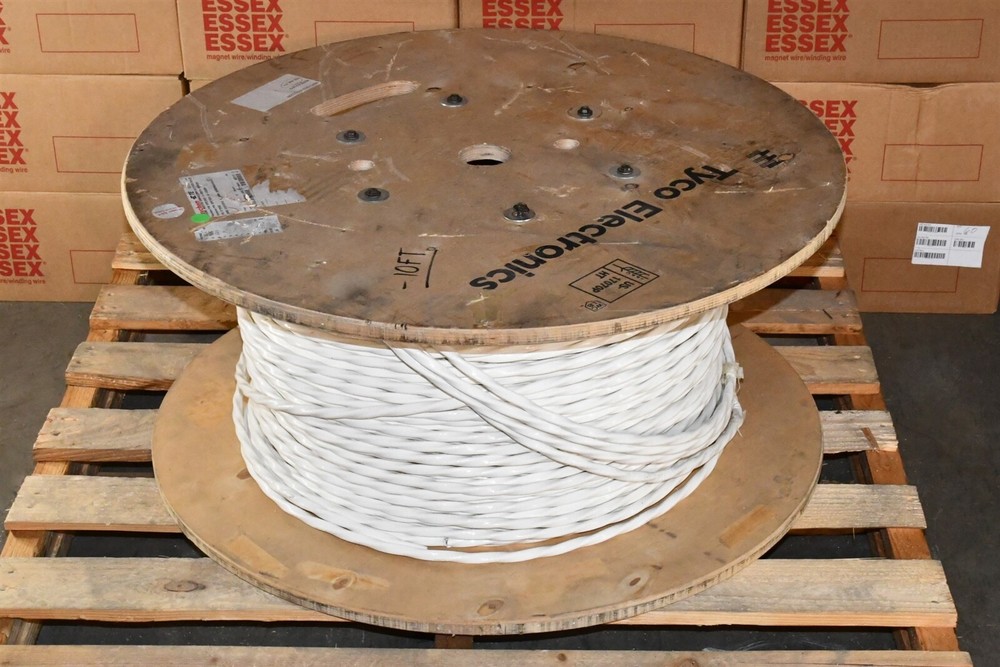 755 Feet Mil-Spec Silver Coated Copper Wire 8 AWG ETFE Jacket SPEC 55 Cable 600V