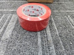 (QTY 3) Tape Logic T92363PKR Safety Tape, 2″ x 36 yds. Solid Vinyl – Red