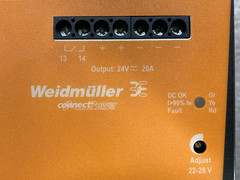 Weidmuller 1469550000 PRO ECO3 Power Supply 3 X400-500V~ 50/60Hz 24VDC 20A – New