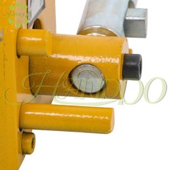 Permanent Magnetic Lifter Lifting Magnet 440 lbs/200 kg 2.5 Safety Factor Yellow