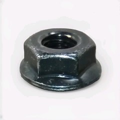 1/4-28 Surrated Flange lock Nut SAE BLACK FINISH 100 PCS. SPINLOCK LAWSON 52817