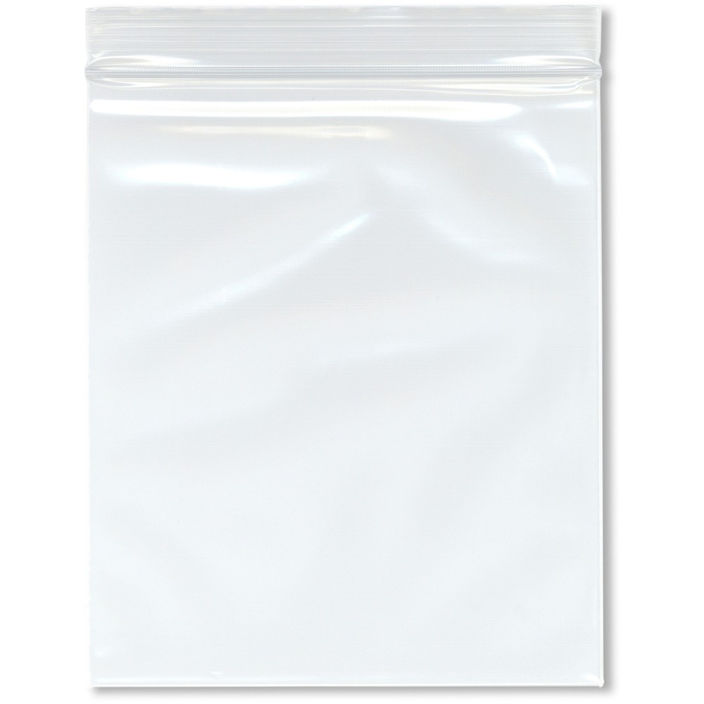 Plymor 6″ x 7″, 4 Mil Heavy Duty Zipper Reclosable Plastic Bags