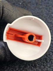 Electrolux 5304507387: Frigidaire Knob 1/2″ White Valve Replacement