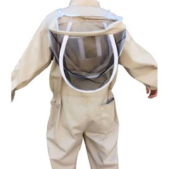 & Hood Full Beekeeping with Veil XXL Bee Ventilated Body Gloves Suit Protective