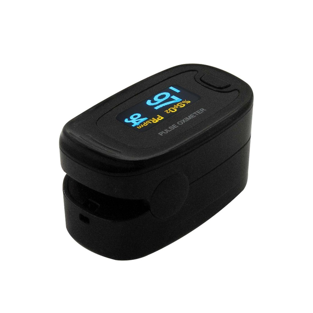 Finger Pulse Oximeter Blood Oxygen SpO2 PR Home Care Patient Monitor CMS50NA NEW