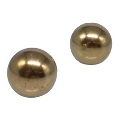 NJ STOCK Pack of 2 Balls 3/4″ 19.05mm Solid Brass Bearing Balls
