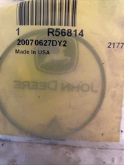 GENUINE JOHN DEERE O-RING R56814 NEW OEM