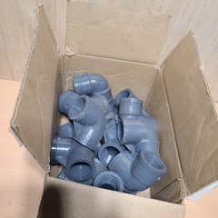 Dura 1-1/4 in. IPS Threaded Sch. 80 PVC Threaded 90 Degree Pipe Elbow