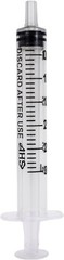 AHS 3ml 3cc Luer Slip Syringe, Sterile, 100/Box, Syringe Only No Needle