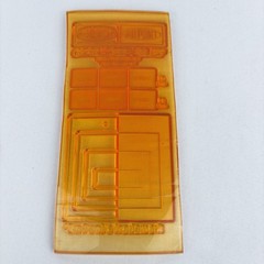 Vintage Du Pont DuPont Printers Yellow Stamp Cyrel Deep Relief Rubber Rare!