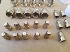 Amico CHF-50 CUT-50HF Plasma Cutter Torch Tips Consumables 35 PCS set Pilot ARC