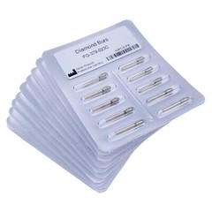 Dental Burs Diamond FG High Speed Round End Taper Ball Football Cylinder Coarse