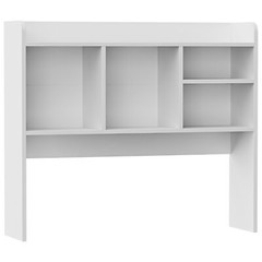 Wooden Desktop Bookshelf 3-Tier Display Rack Storage Organizer for Office & Home