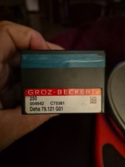 Groz Beckert 004942 C75381 Deha 79.121 G01 Industrial Sewing Needle 250 Count