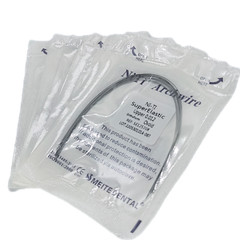 100Packs Dental Ortho Arch Wires Super Elastic Niti Round 012~020 Upper&Lower