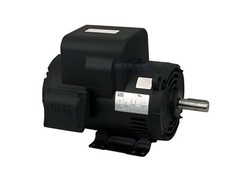 WEG 200V / 208V 5HP AIR COMPRESSOR ELECTRIC MOTOR 184T FRAME 1750 RPM, 1-PHASE