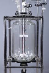 50L Large Lab Chemical Jacket Reactor Glass Reaction Vessel Digital Display USA