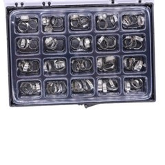 80pcs Ortho Bands w/ Roth 0.022 Buccal Tubes | U1/L1 | Assorted Sizes 32-41+
