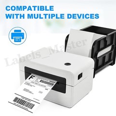 4″x6″ Direct Thermal Shipping Labels Fanfold and Rolls for Zebra&Rollo Printers