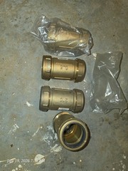 2″ C Brass Compression Coupling Pipe Repair Fitting Copper Tube Size Indonesia