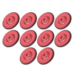 4-1/2 x 7/8″ Flap Sanding Disc 80 Grits Type 29 Ceramic Grinding Wheel (10 Pack)