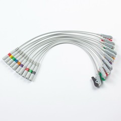 Banana 4.0mm to Clip Adapters AHA 30cm 0.98Feet 10pcs Per Bag