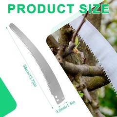 Pole Saw Blade, Steel Blade Replacement Silver Tree Pruner