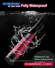 Metal Detector Pinpointer for Adults, IP68 Fully Waterproof Metal Detector LCD S