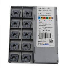 100pcs CNMG 120408-TF IC907 CNMG 432-TF IC907 CNC Carbide Inserts