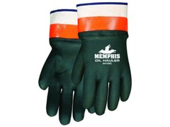 MCR Safety 6410SC Large Oil Hauler Memphis Chemical Resistant Gloves (2 PAIRS)