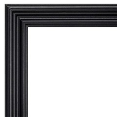 MCS 9×12 Inch Traditional Wood Frame, Black (65595) 9 by 12-Inch