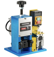 CREWORKS 180W Automatic Wire Stripping Machine for 0.04″-1.18″ Copper Wires AWG